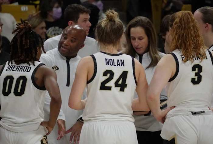 JR Payne with Colorado team